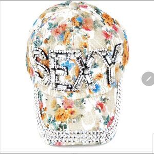 Sexy Rhinestone Hat